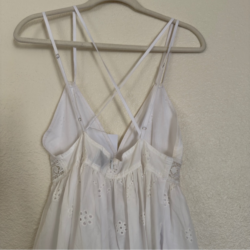 NWT Misa Los Angeles Eyelet Embroidered Allegra  Dress. - Picture 13 of 13